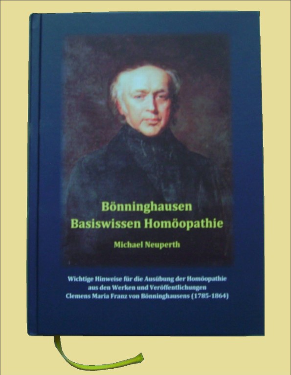 Buch Bönninghausen Basiswissen Homöopathie Buch Bönninghausen Basiswissen Homöopathie