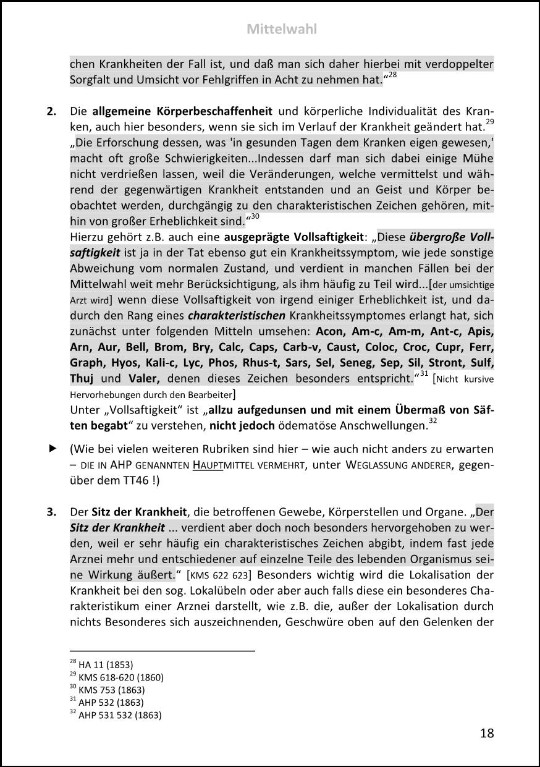 Buch Bönninghausen Basiswissen Homöopathie, Seite 18 Buch Bönninghausen Basiswissen Homöopathie, Seite 18