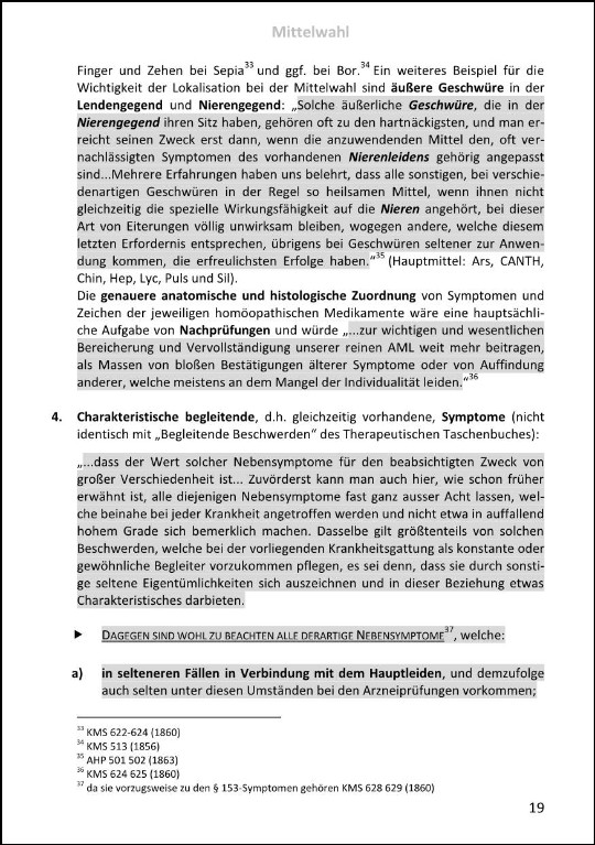 Buch Bönninghausen Basiswissen Homöopathie, Seite 19 Buch Bönninghausen Basiswissen Homöopathie, Seite 19