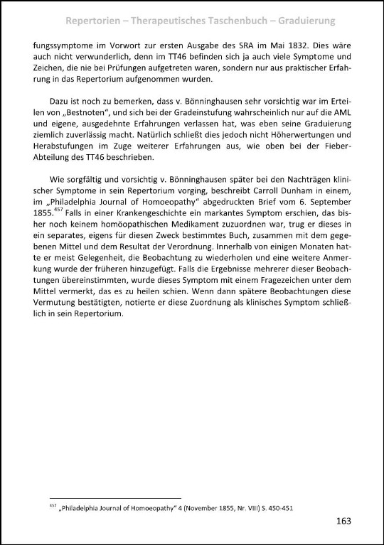 Buch Bönninghausen Basiswissen Homöopathie, Seite 163 Buch Bönninghausen Basiswissen Homöopathie, Seite 163